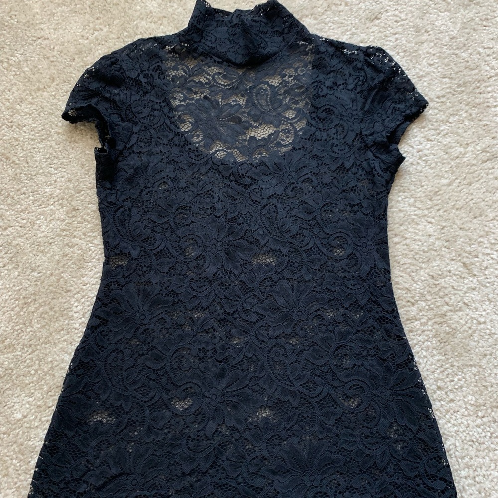 Black Lace Top